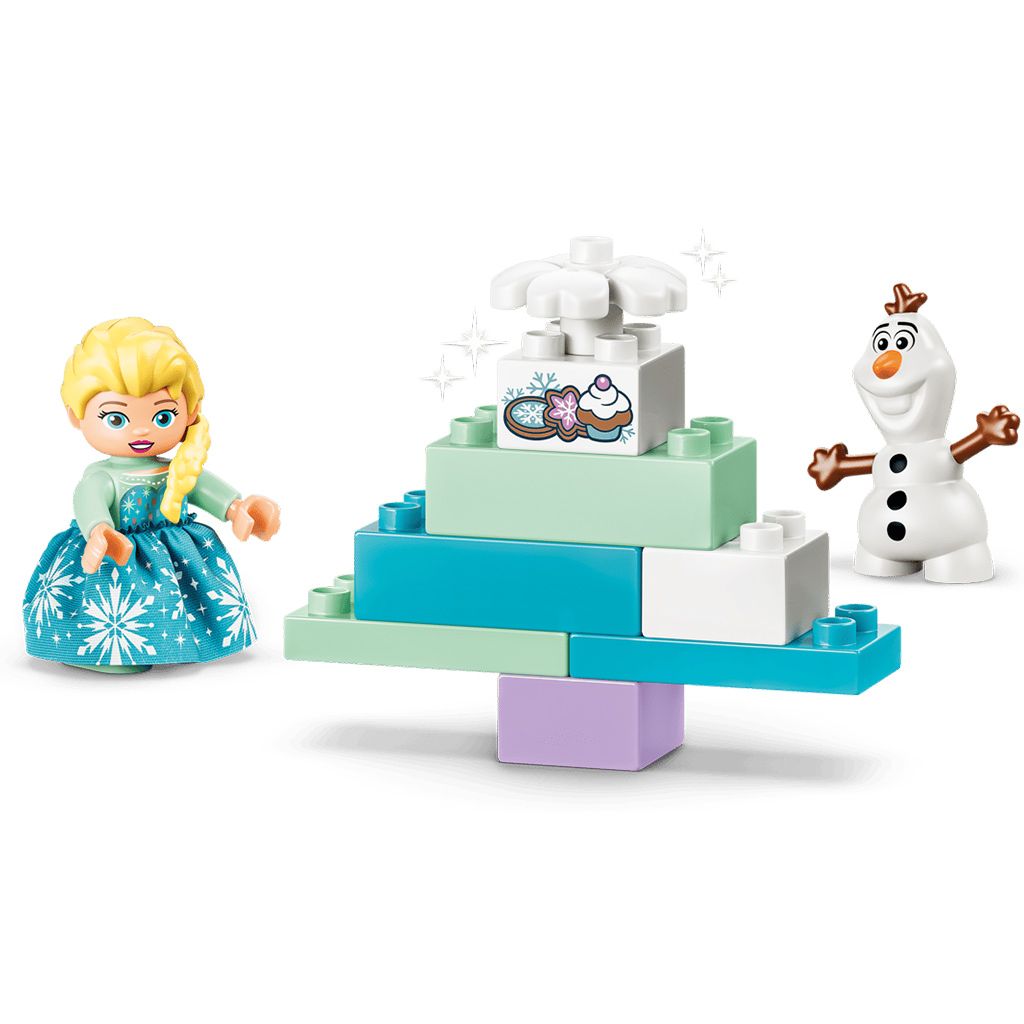 LEGO® DUPLO® Kraina lodu: kreatywne pudełko z figurkami Elsy i Olafa (10462) kép 3