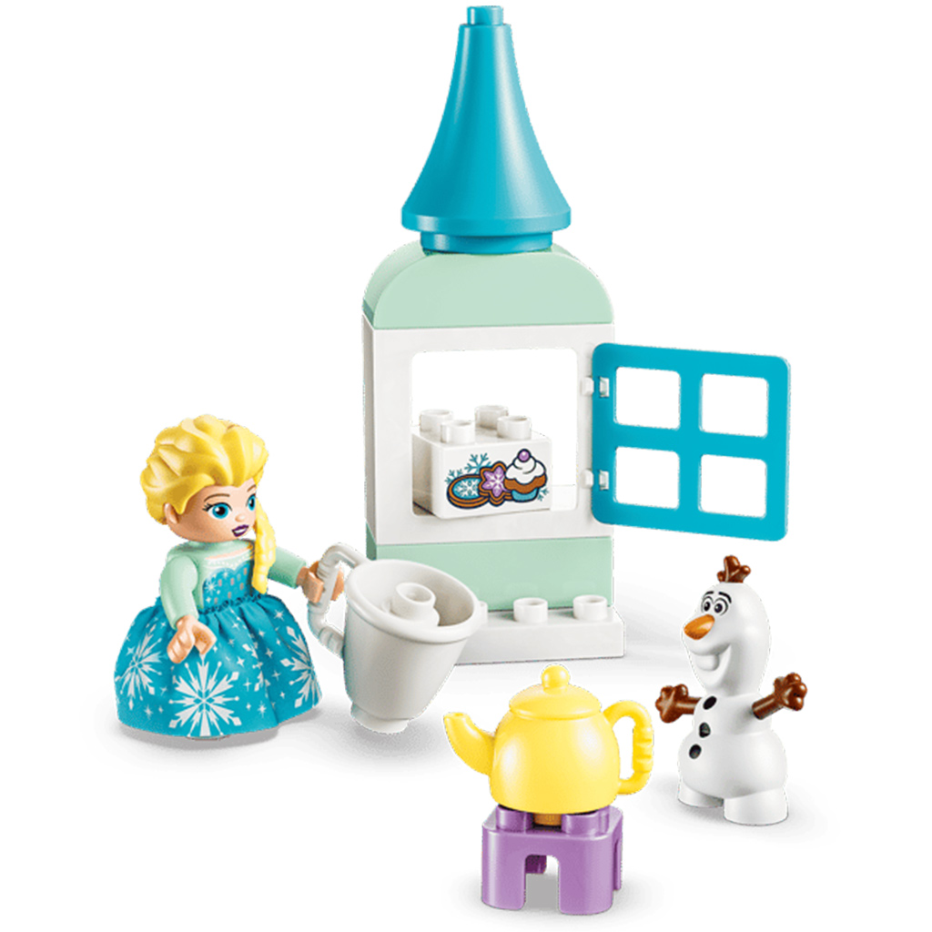 LEGO® DUPLO® Kraina lodu: kreatywne pudełko z figurkami Elsy i Olafa (10462) kép 4