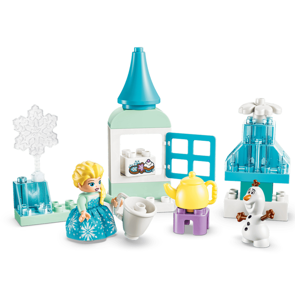 LEGO® DUPLO® Kraina lodu: kreatywne pudełko z figurkami Elsy i Olafa (10462) kép 5