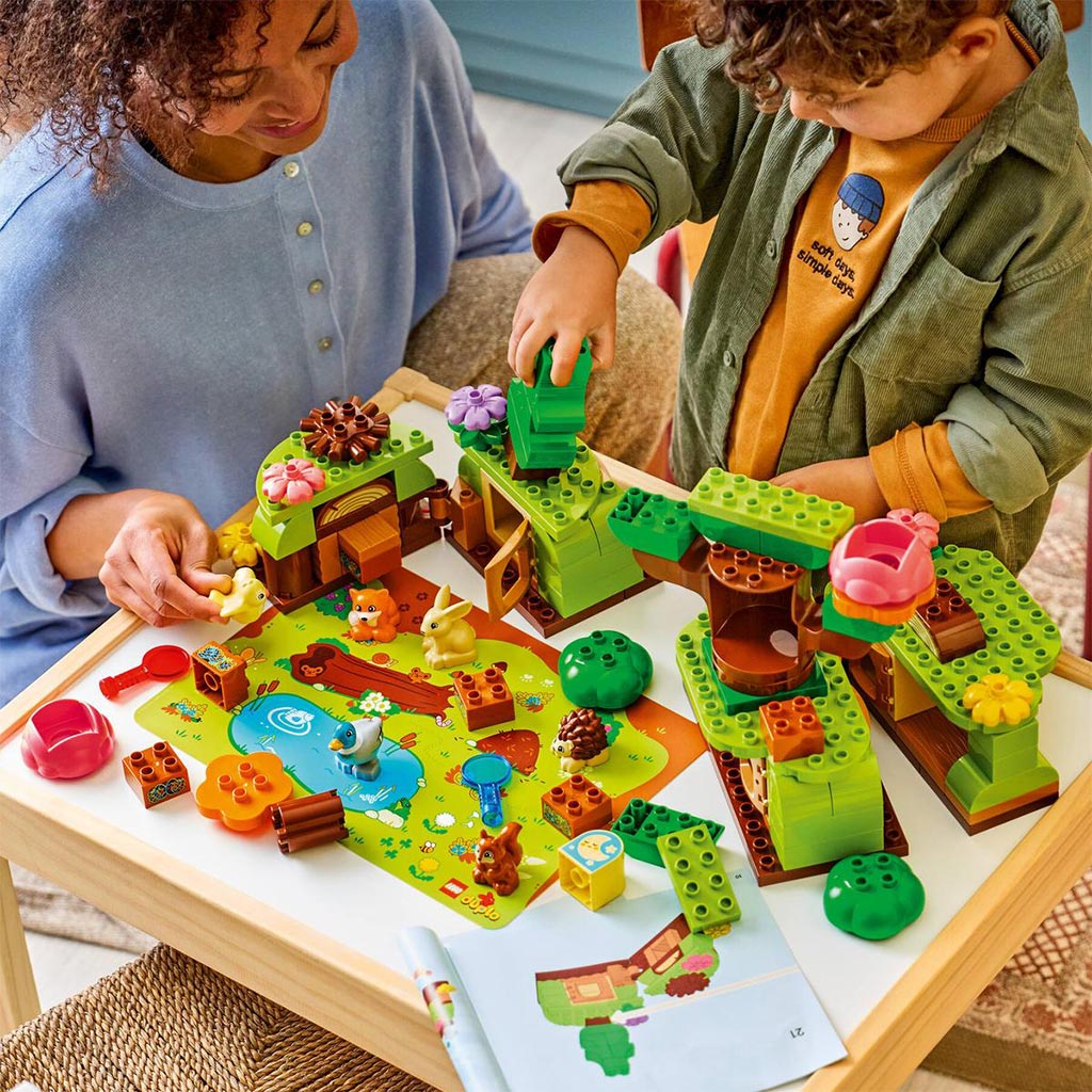 LEGO® DUPLO®: Leśna przygoda z dzikimi zwierzętami (10480) kép 10