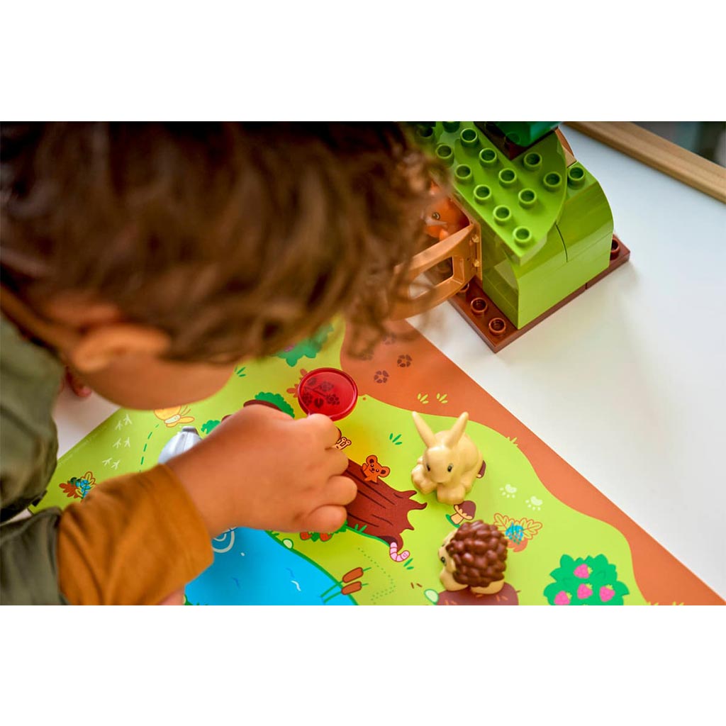 LEGO® DUPLO®: Leśna przygoda z dzikimi zwierzętami (10480) kép 12