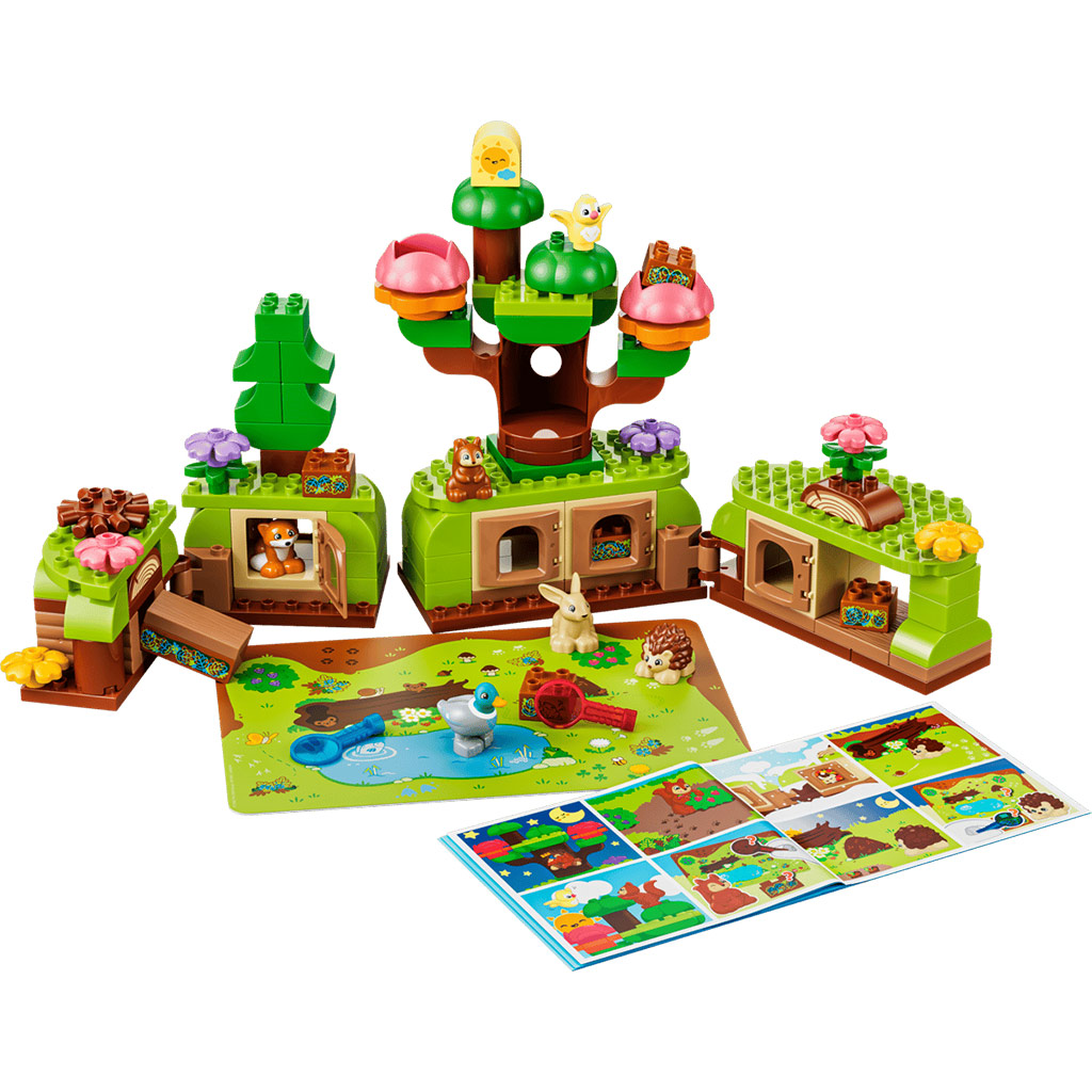 LEGO® DUPLO®: Leśna przygoda z dzikimi zwierzętami (10480) kép 2