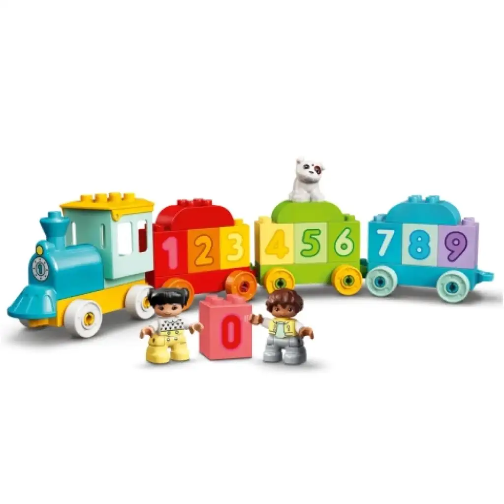 LEGO® DUPLO®: Pociąg z cyferkami – Nauka liczenia (10954) kép 3