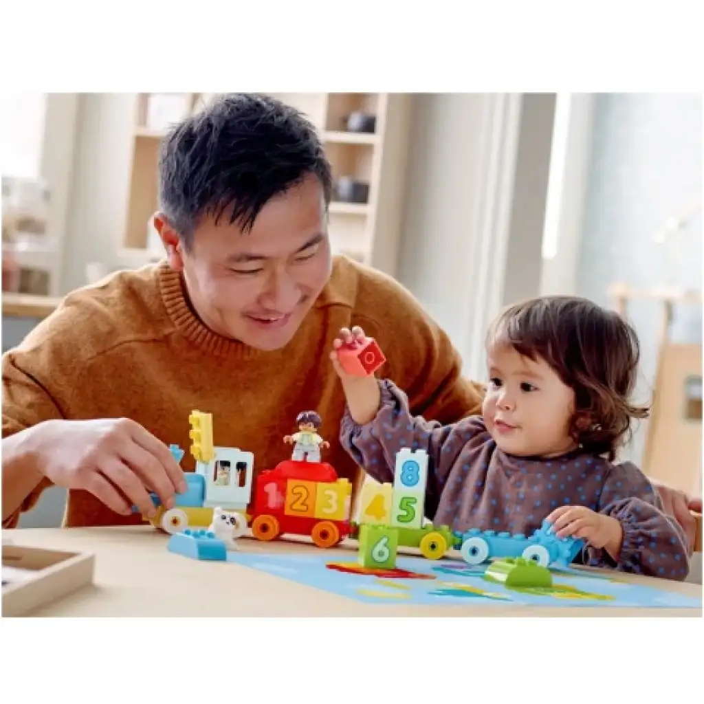 LEGO® DUPLO®: Pociąg z cyferkami – Nauka liczenia (10954) kép 4