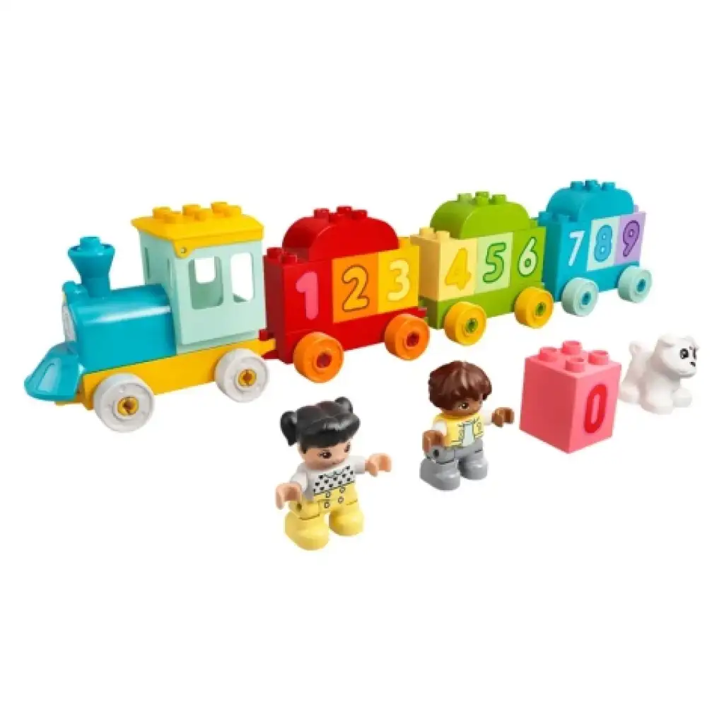 LEGO® DUPLO®: Pociąg z cyferkami – Nauka liczenia (10954) kép 6