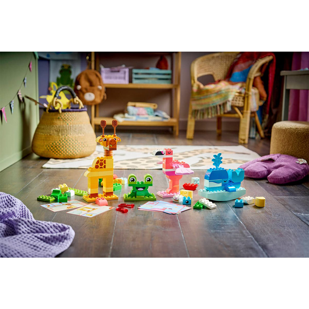 LEGO® DUPLO®: Zabawka konstrukcyjna z zwierzętami (10472) kép 10