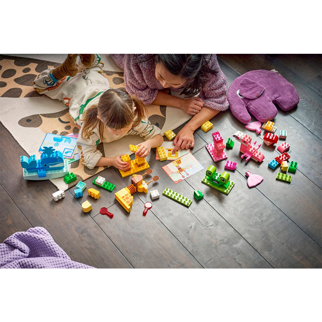 LEGO® DUPLO®: Zabawka konstrukcyjna z zwierzętami (10472) kép 8