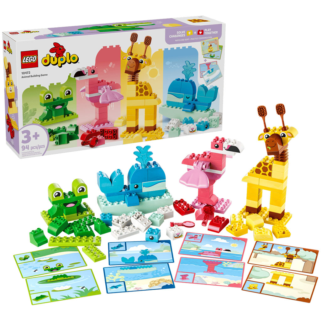 LEGO® DUPLO®: Zabawka konstrukcyjna z zwierzętami (10472) kép 1