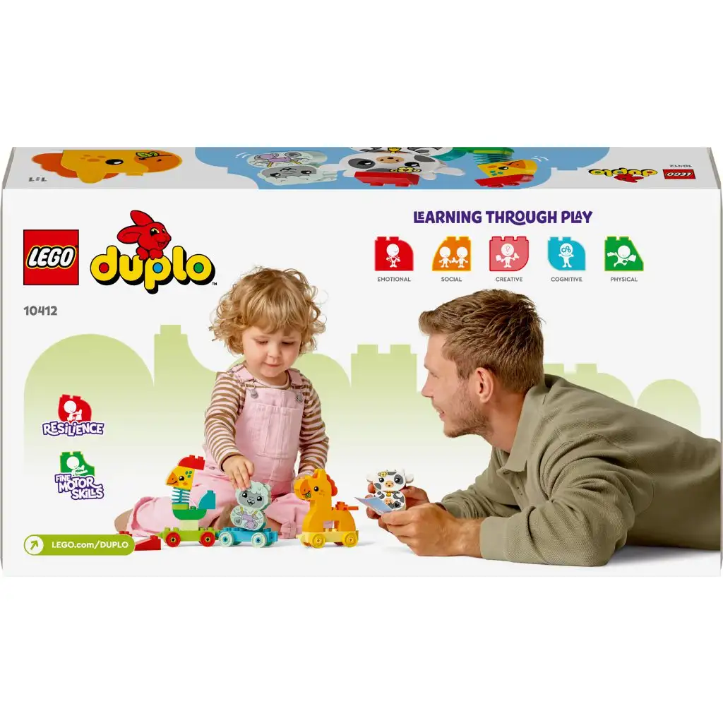 LEGO® DUPLO®: Zwierzęta w pociągu (10412) kép 2