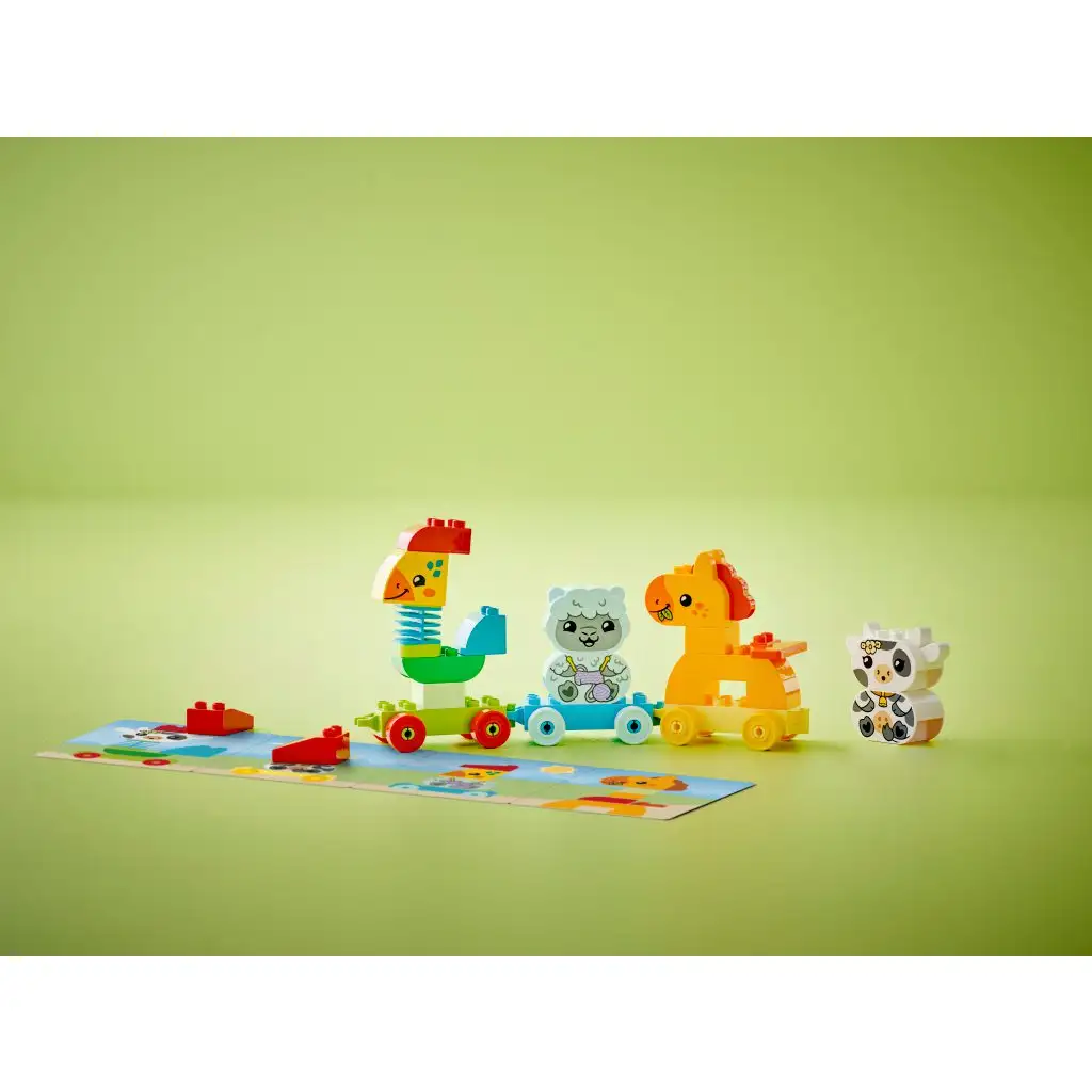 LEGO® DUPLO®: Zwierzęta w pociągu (10412) kép 5