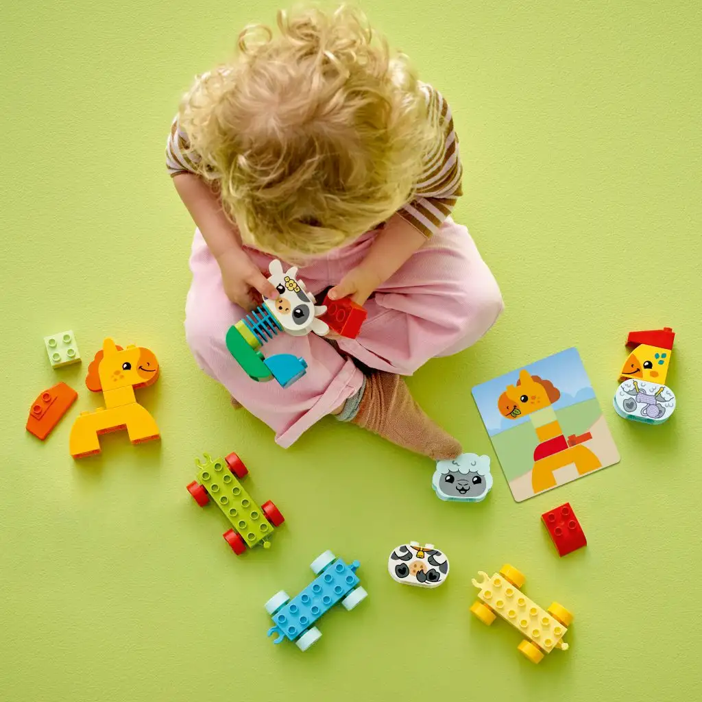 LEGO® DUPLO®: Zwierzęta w pociągu (10412) kép 6