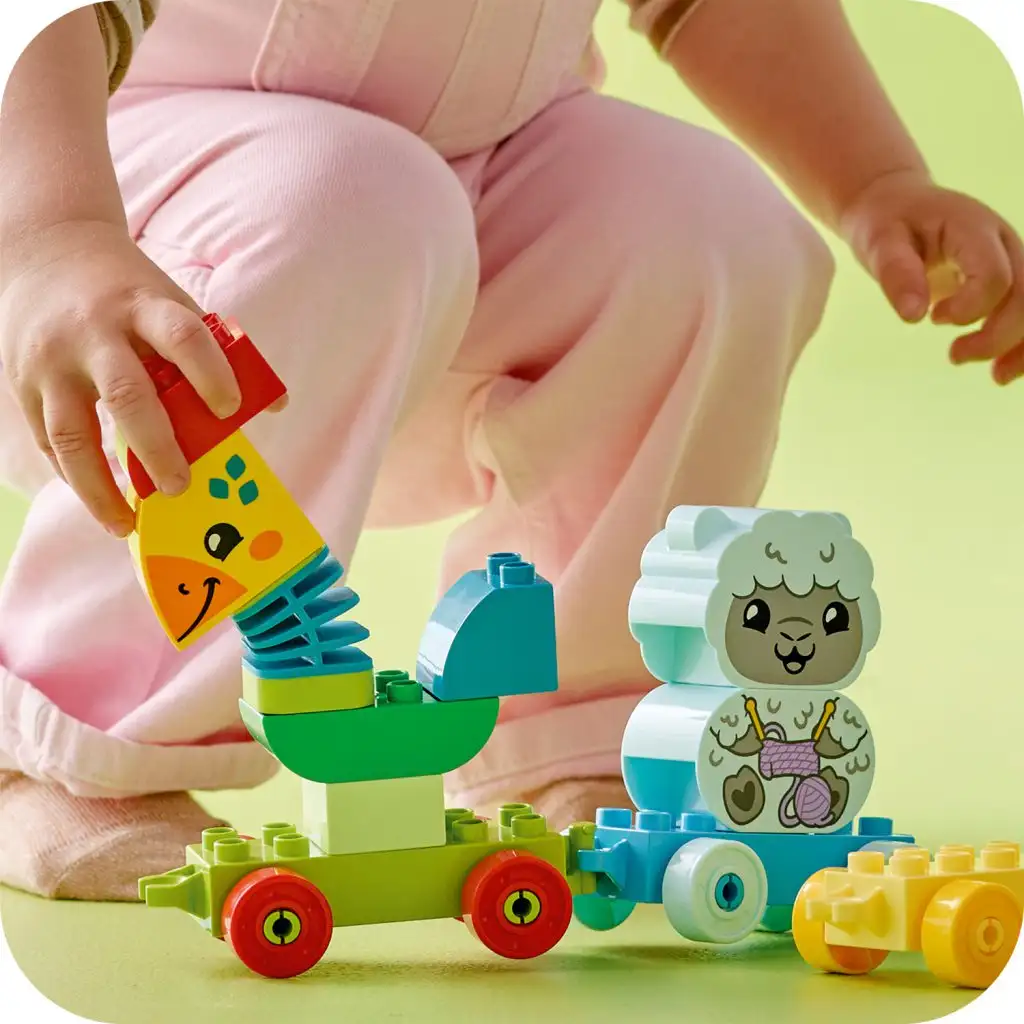 LEGO® DUPLO®: Zwierzęta w pociągu (10412) kép 9