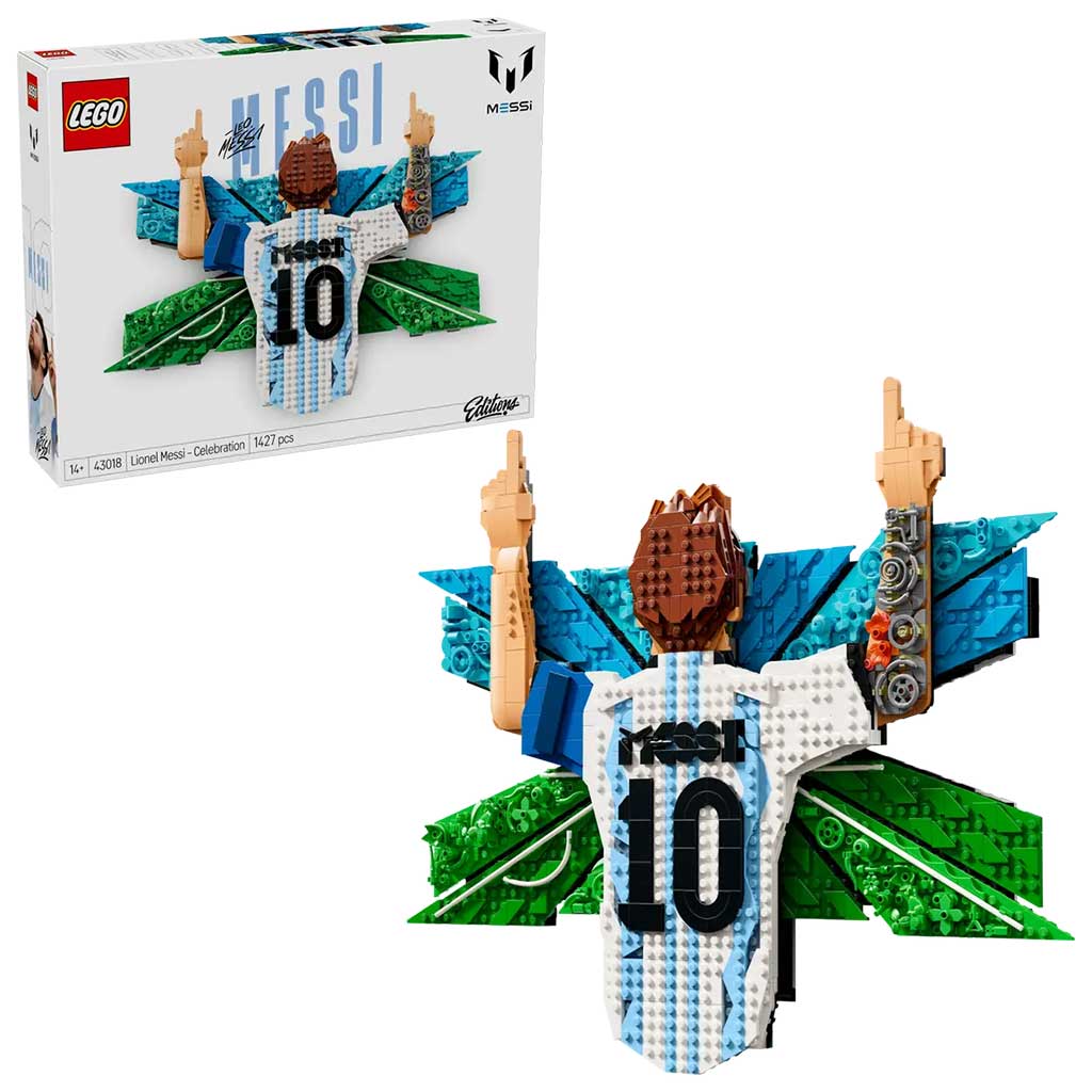 LEGO® Editions: Lionel Messi – Celebracja gola (43018) kép 1