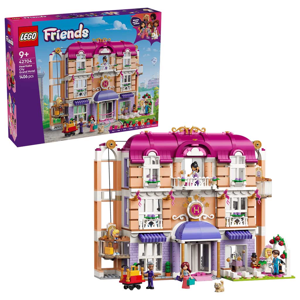 LEGO® Friends: Grand Hotel w Heartlake City (42704) kép 1