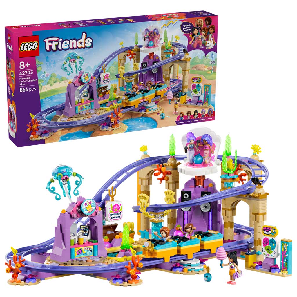 LEGO® Friends: Kolejka górska z syrenką (42703) kép 1