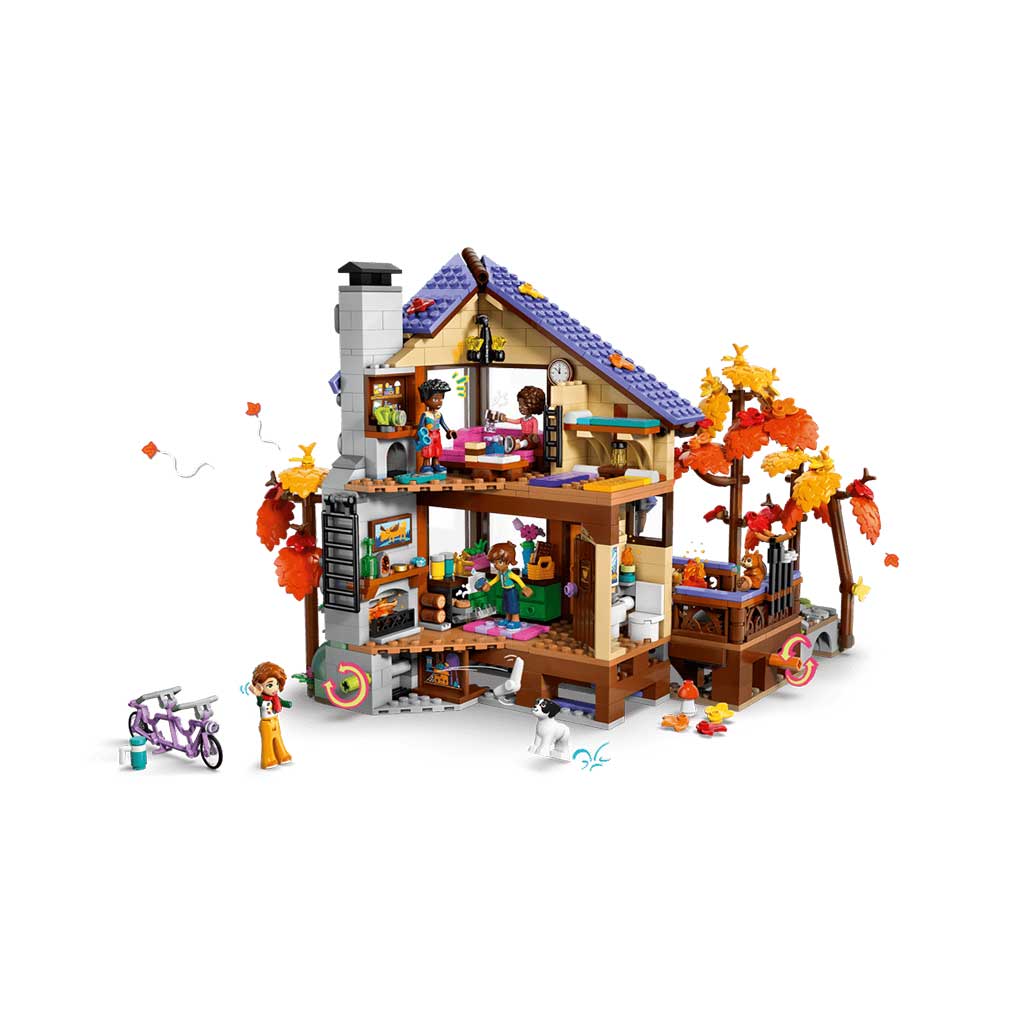 LEGO® Friends: Przytulna chatka w jesiennym lesie (42705) kép 3