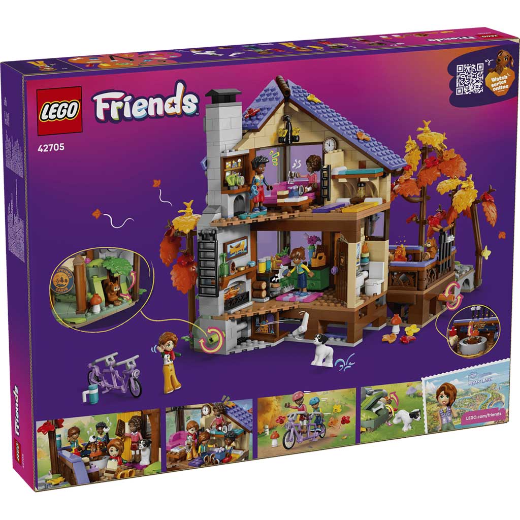 LEGO® Friends: Przytulna chatka w jesiennym lesie (42705) kép 8