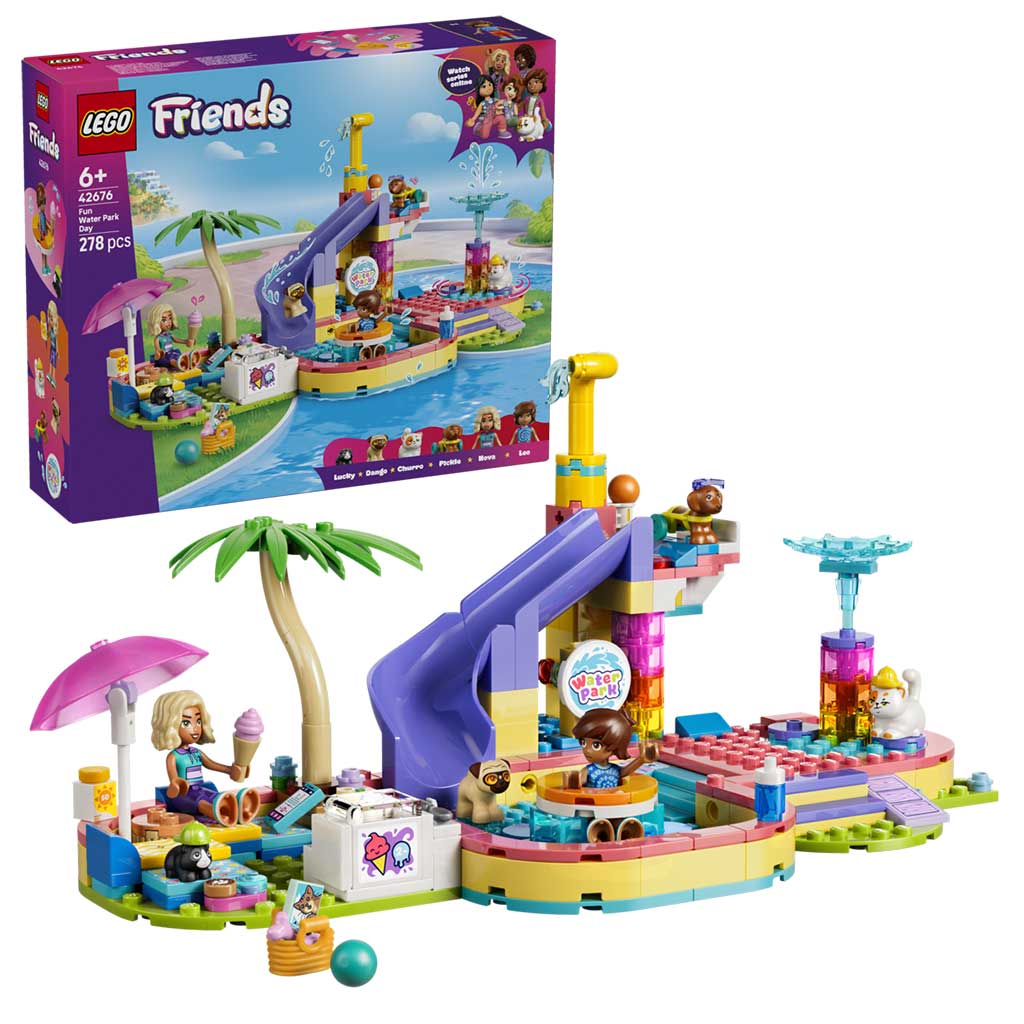 LEGO® Friends: Wesoły dzień w aquaparku (42676) kép 1