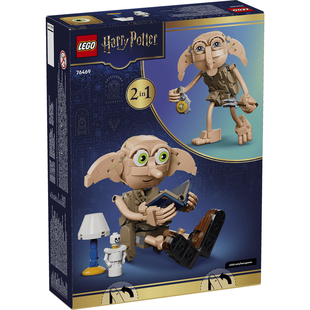 LEGO® Harry Potter™: Dobby™, wolny domowy skrzat (76469) kép 6