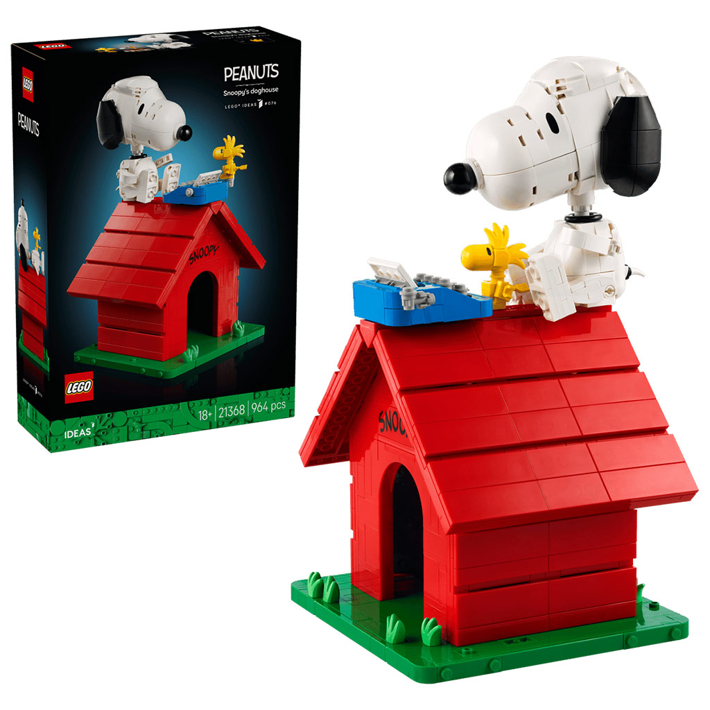 LEGO® Ideas: Peanuts: Budka Snoopyego (21368) kép 1