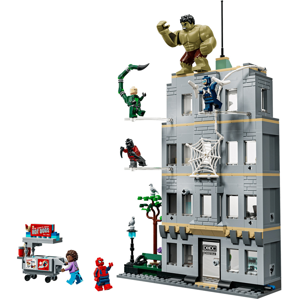 LEGO® Marvel: Bitwa Spider-Mana i Hulka (76350) kép 2