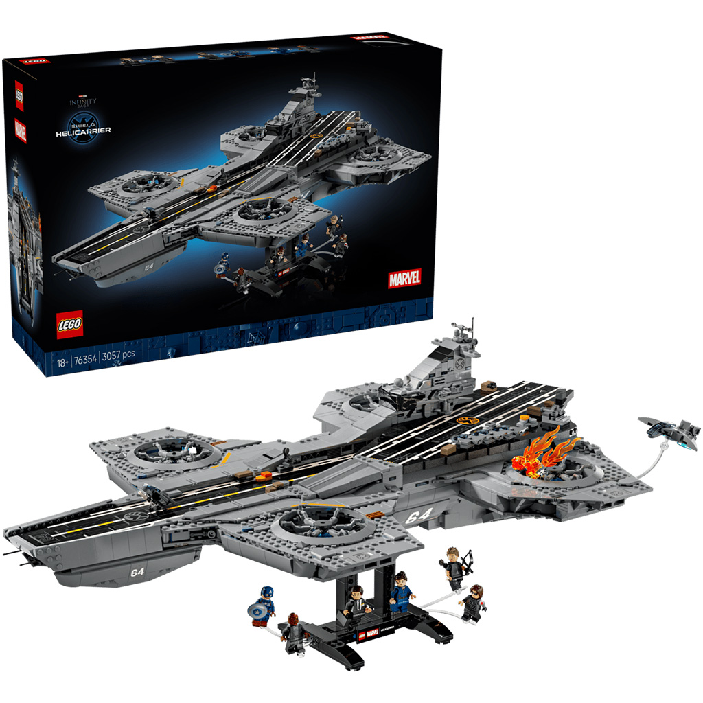 LEGO® Marvel: Latający lotniskowiec S.H.I.E.L.D. (76354) kép 1