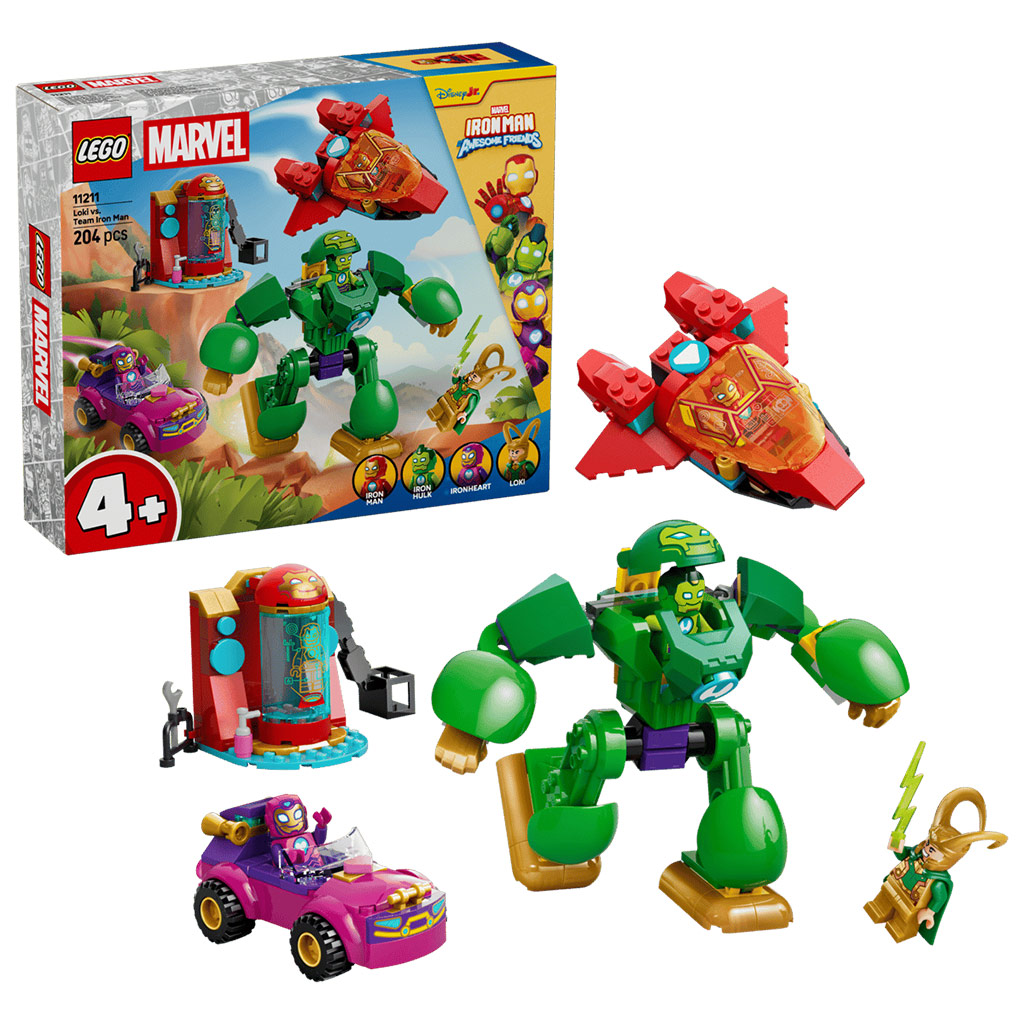 LEGO® Marvel: Loki kontra drużyna Iron Mana (11211) kép 1