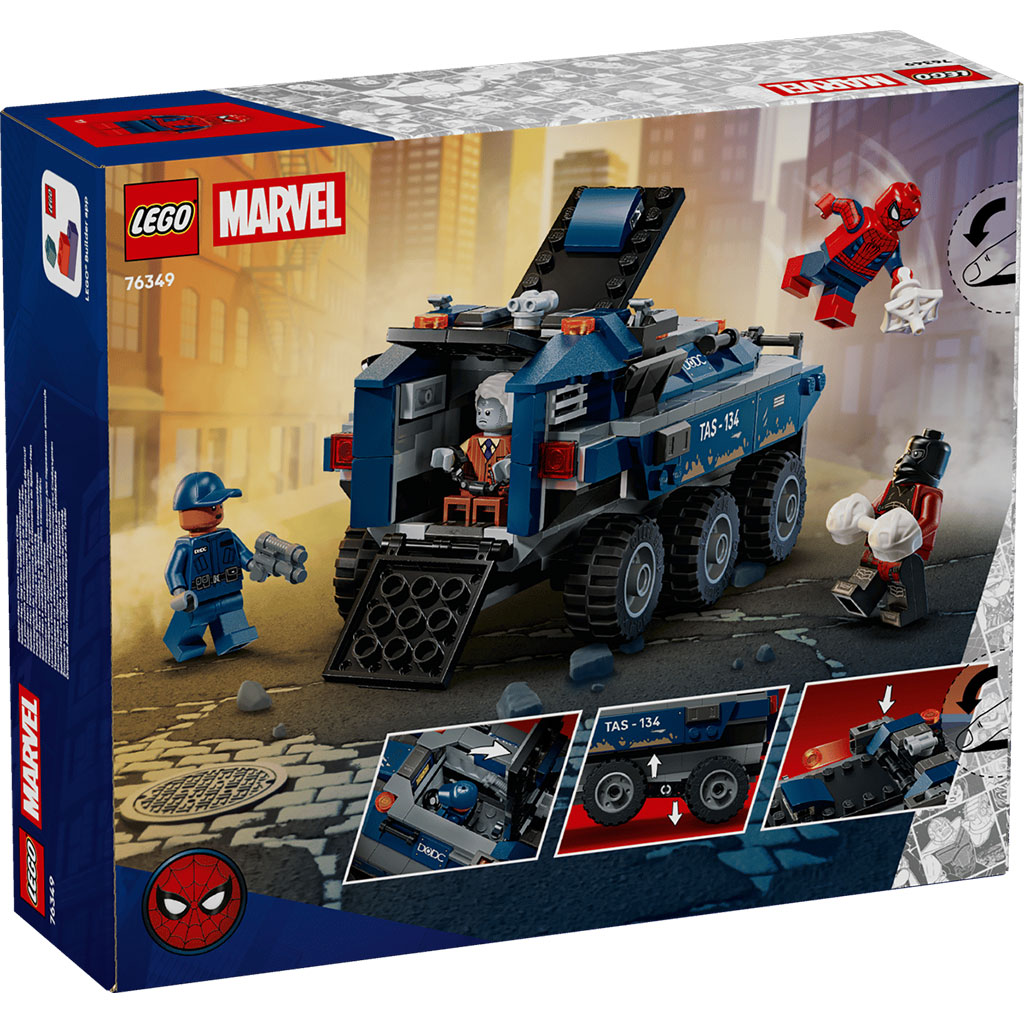 LEGO® Marvel: Spider-Man: Pościg za transportem więźniów (76349) kép 9