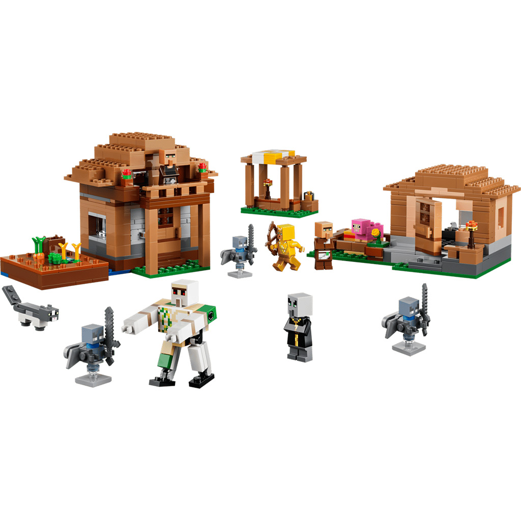 LEGO® Minecraft: Atak przywoływacza w wiosce (21596) kép 2