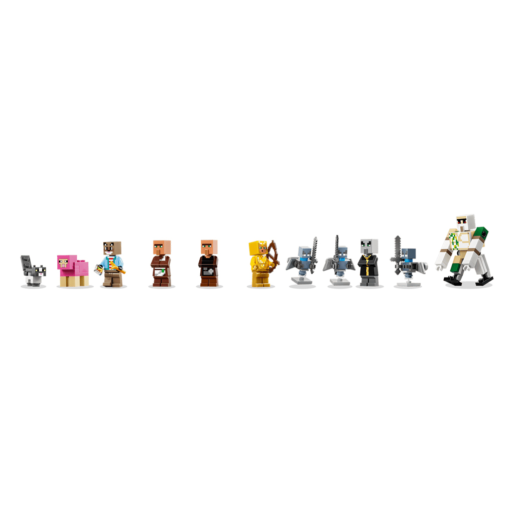 LEGO® Minecraft: Atak przywoływacza w wiosce (21596) kép 3