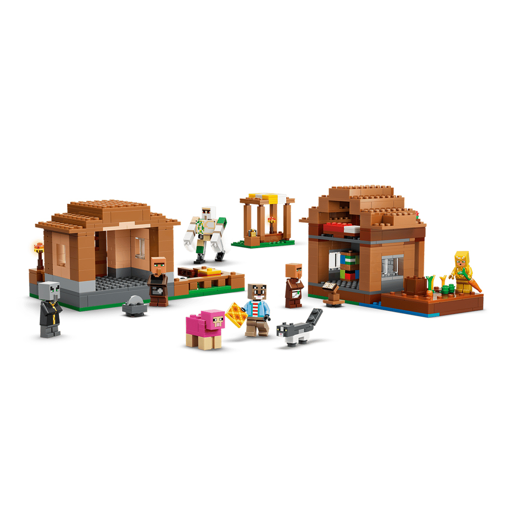 LEGO® Minecraft: Atak przywoływacza w wiosce (21596) kép 4