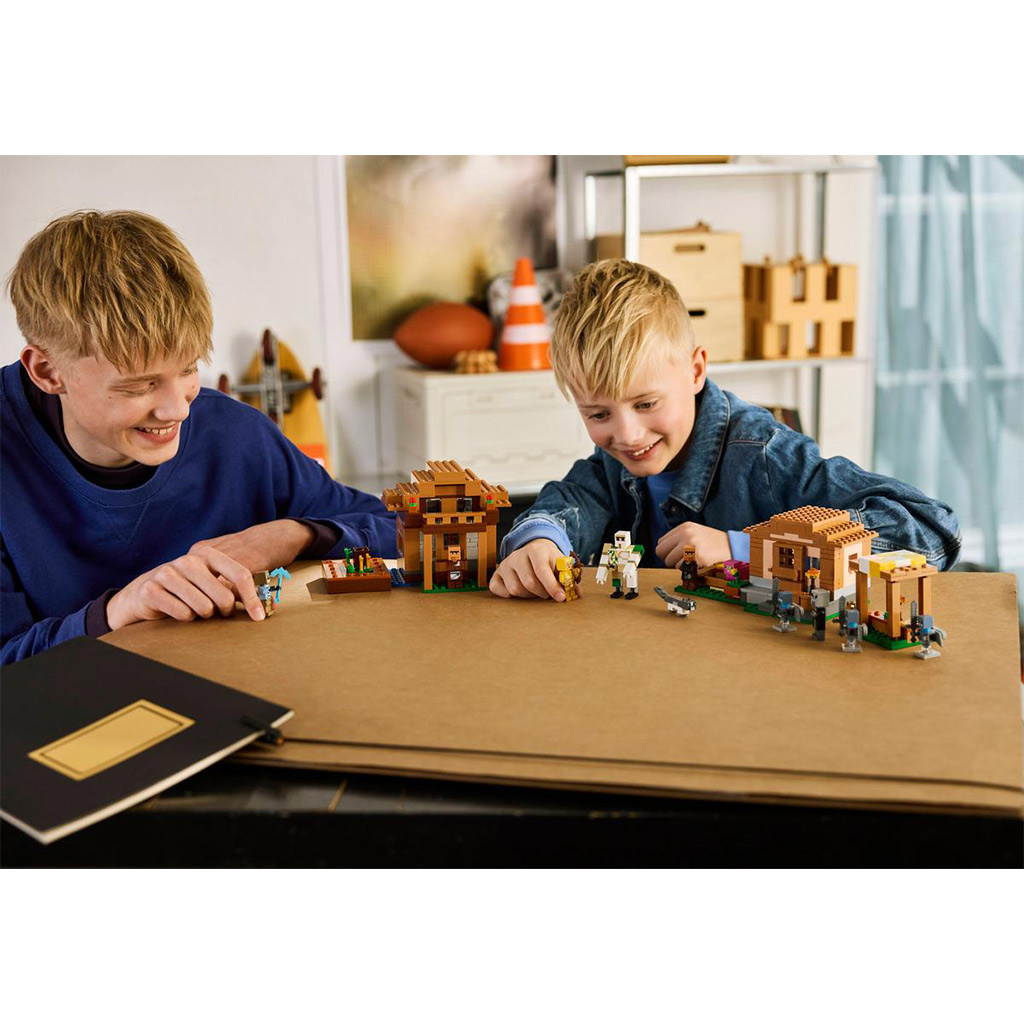 LEGO® Minecraft: Atak przywoływacza w wiosce (21596) kép 9