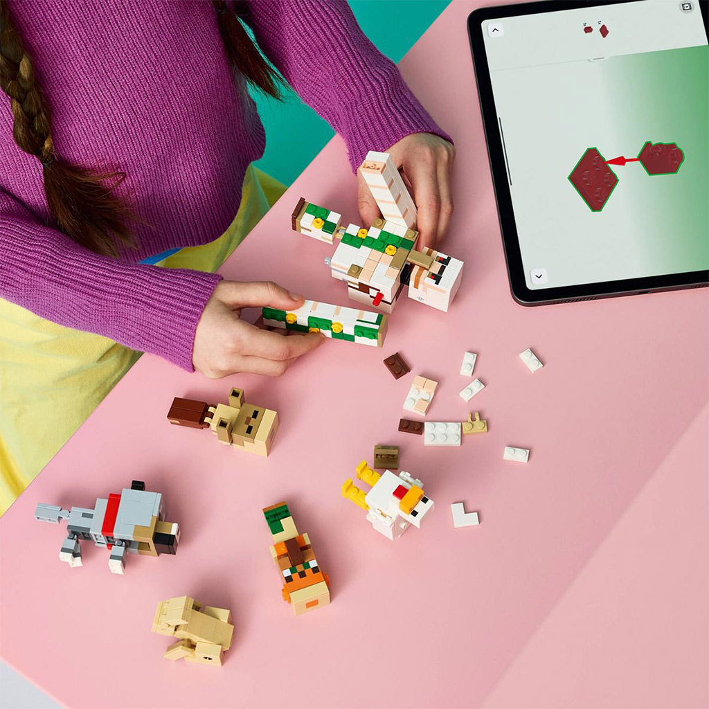 LEGO® Minecraft: Jeździec na kurczaku, atak na pustyni (21592) kép 8