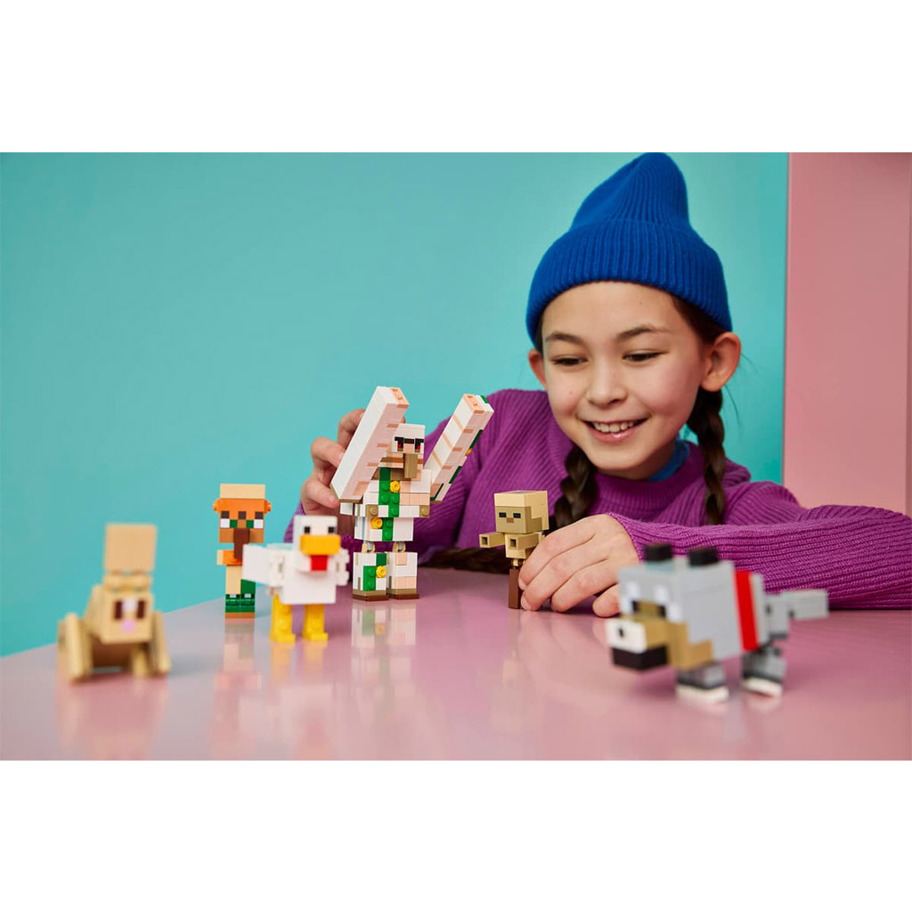 LEGO® Minecraft: Jeździec na kurczaku, atak na pustyni (21592) kép 9