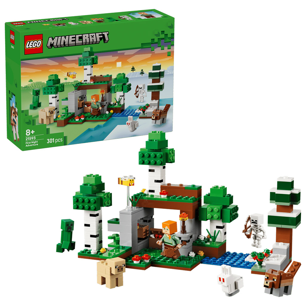 LEGO® Minecraft: Przygody pierwszej nocy (21593) kép 1