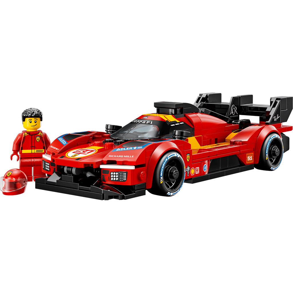 LEGO® Mistrzowie prędkości: Ferrari 499P (77261) kép 2