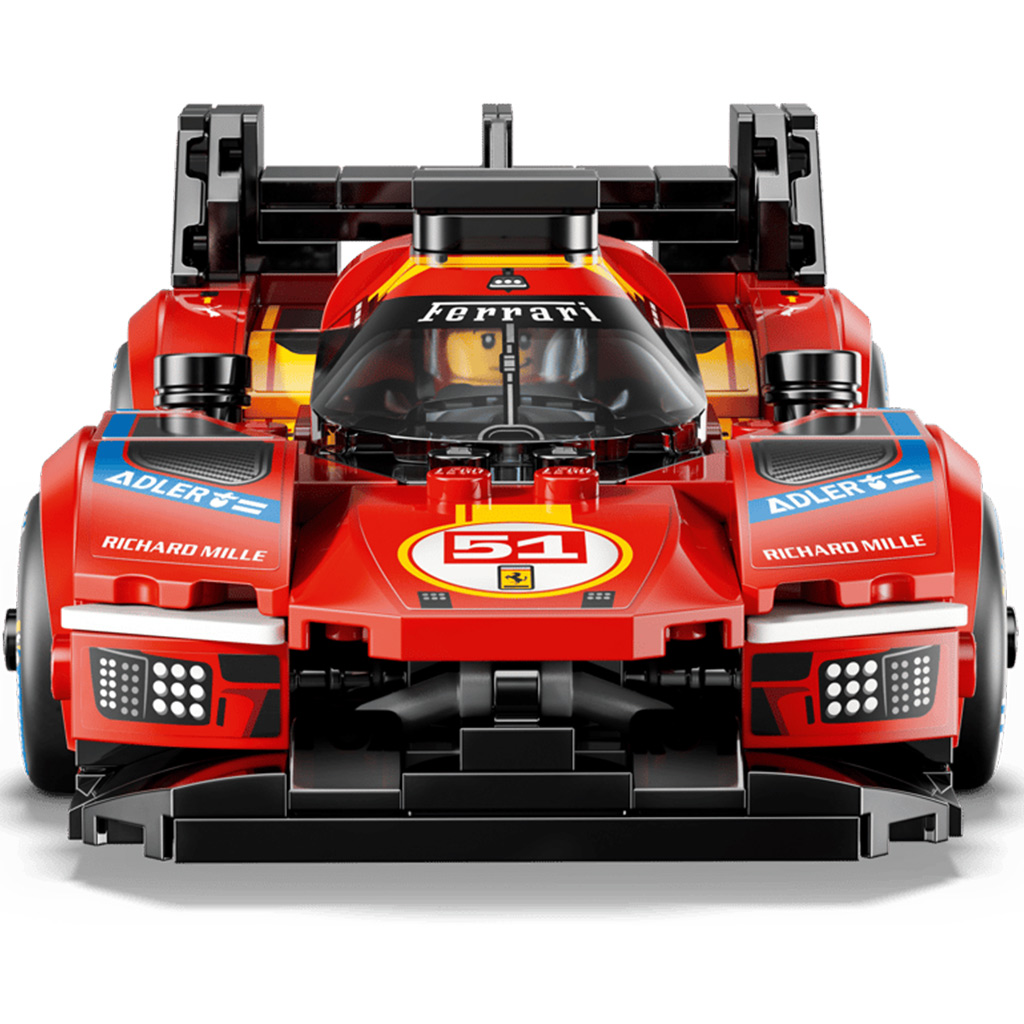 LEGO® Mistrzowie prędkości: Ferrari 499P (77261) kép 4