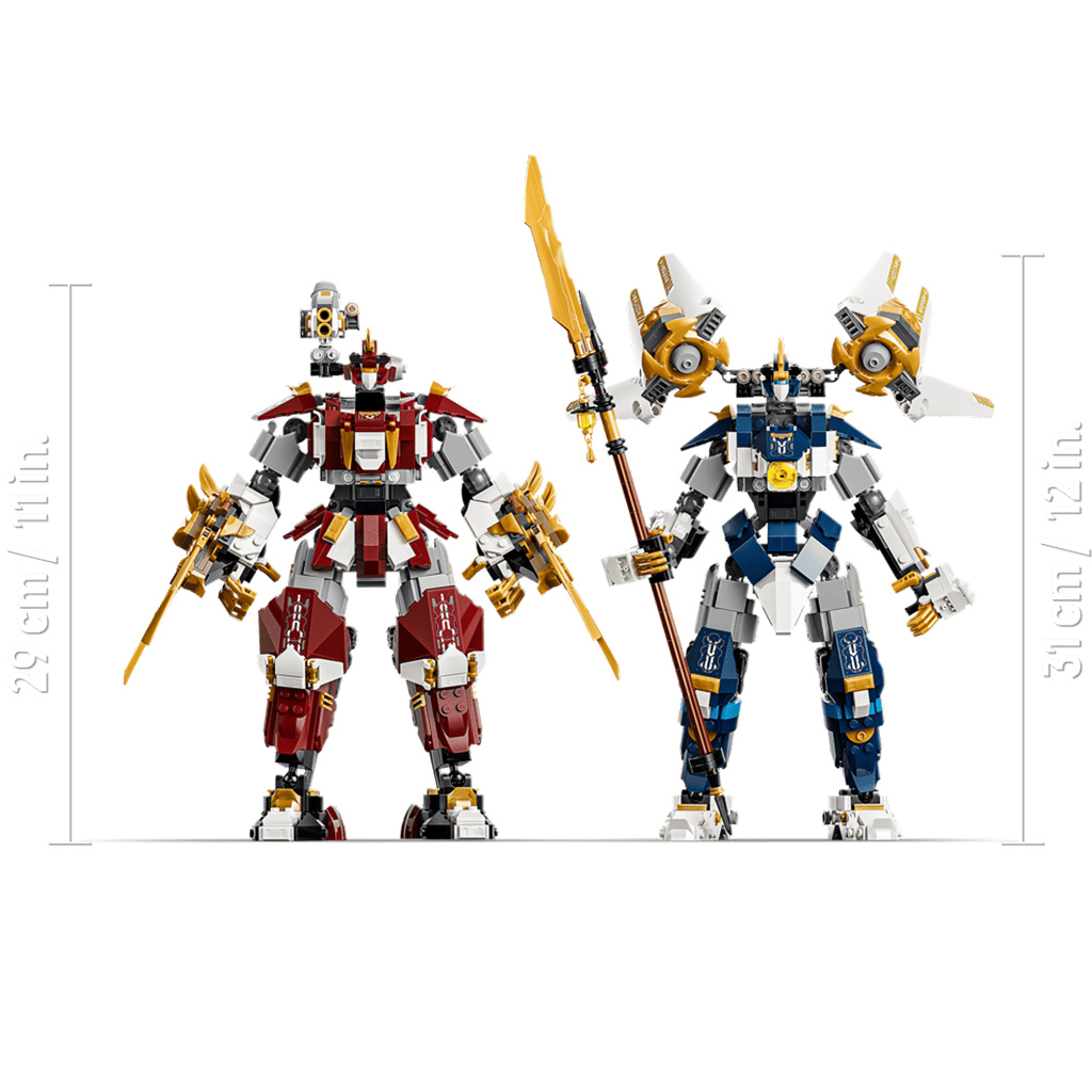LEGO® Ninjago: Bliźniacze tytanowe pancerze (71870) kép 4