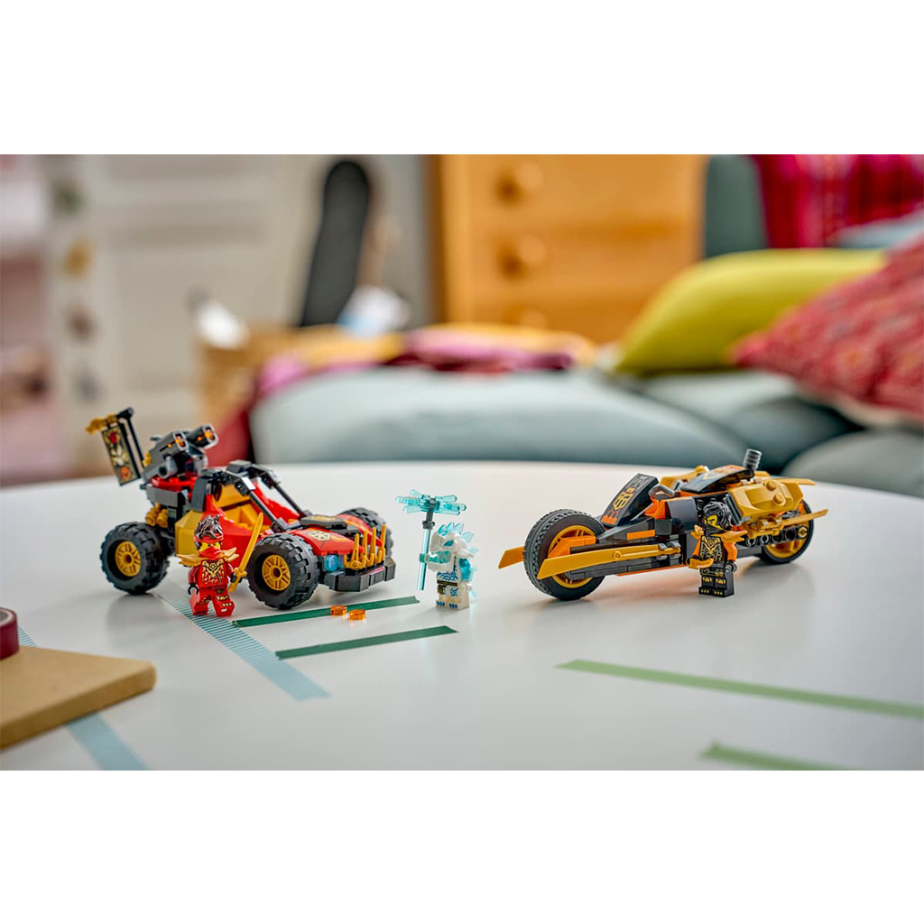 LEGO® Ninjago: Łączone pojazdy Kaia i Colea (71864) kép 6