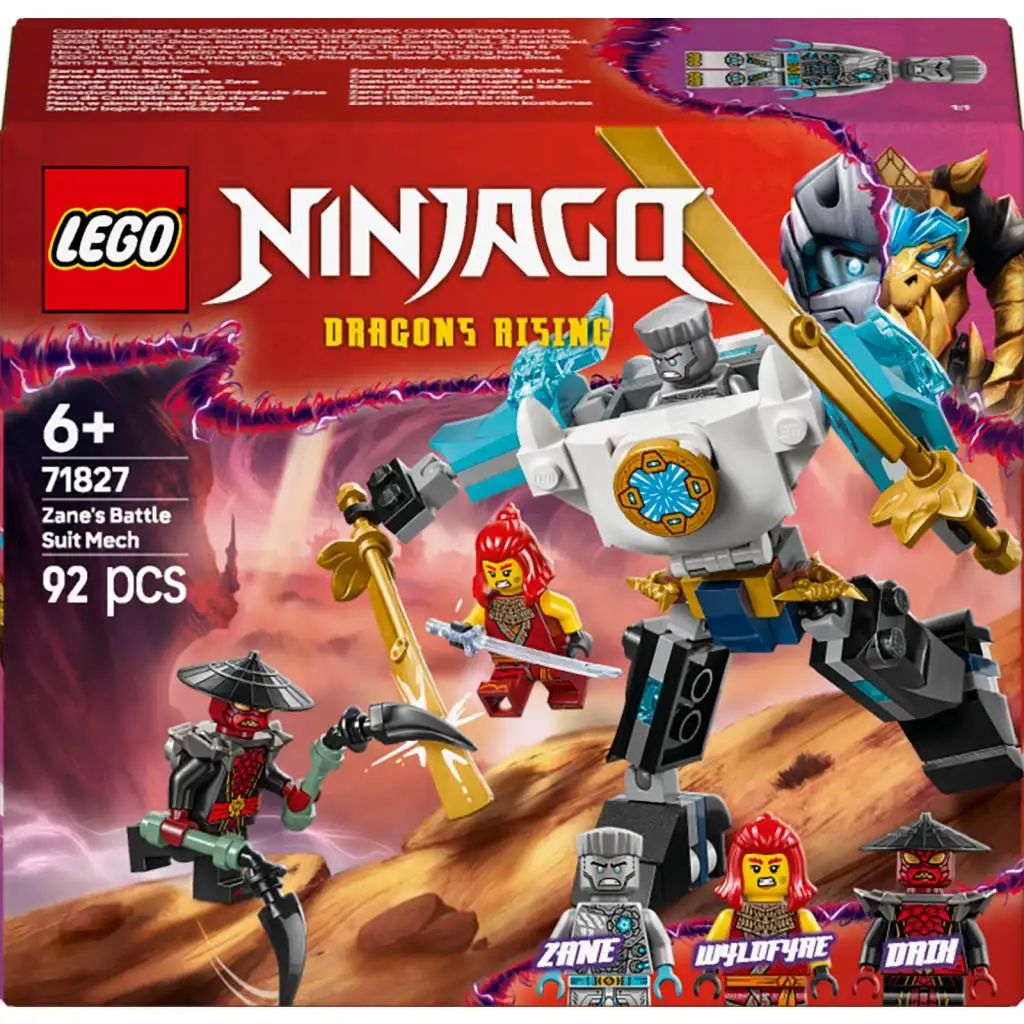 LEGO® Ninjago: Zbroja bojowa Zane’a (71827) kép 1