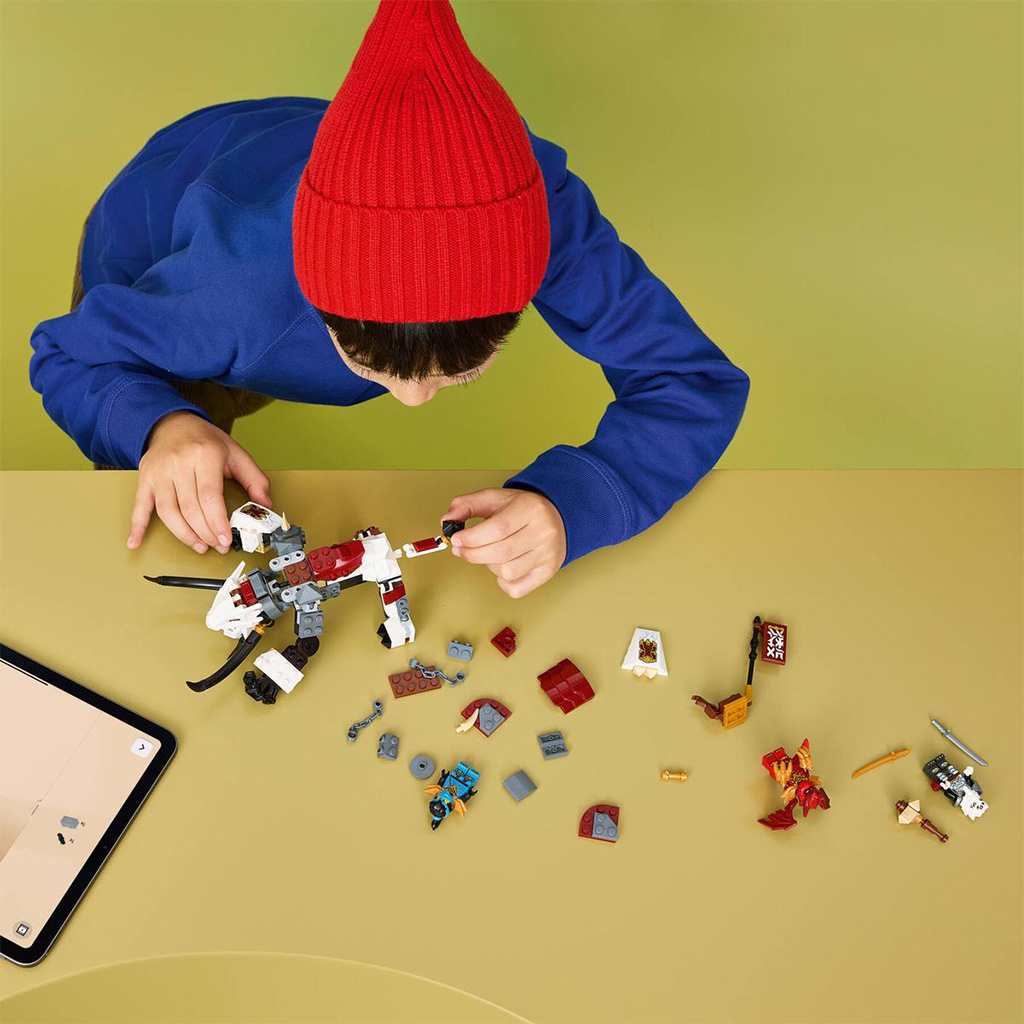 LEGO® Ninjago: Zilvar i Grimtak, smoczy potwór (71863) kép 5
