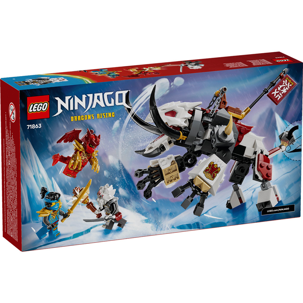 LEGO® Ninjago: Zilvar i Grimtak, smoczy potwór (71863) kép 7