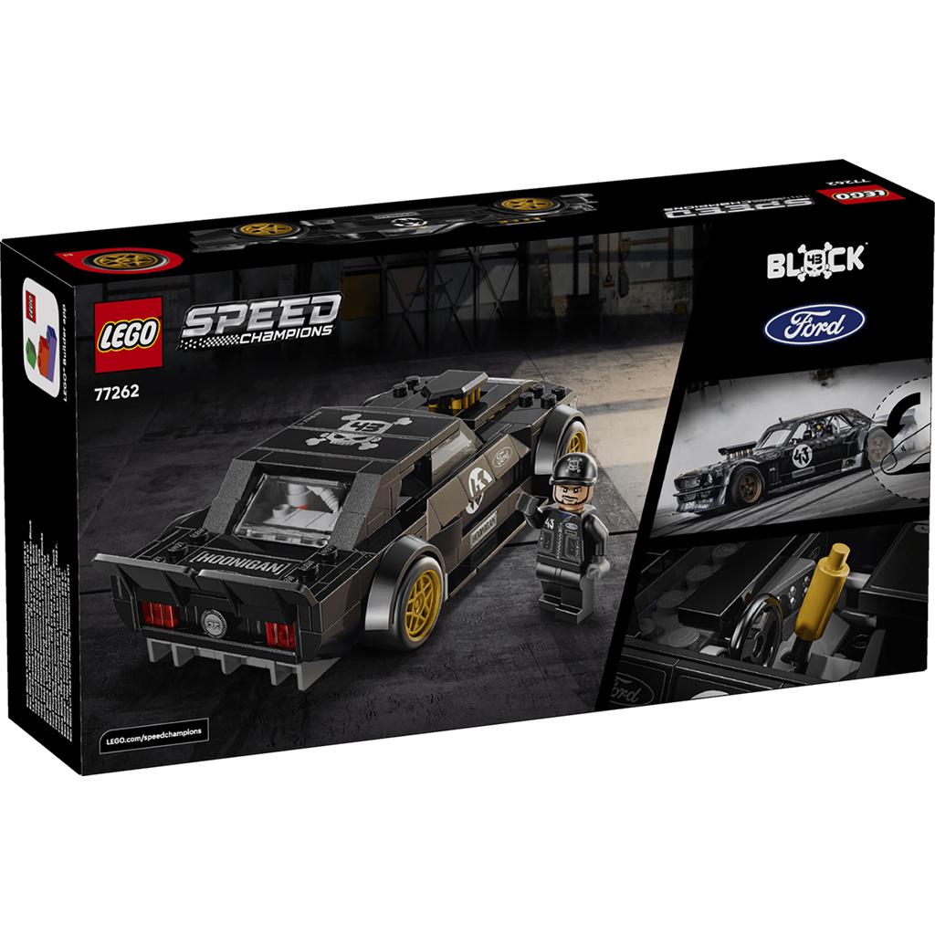 LEGO® Speed Champions: Ken Blocka 65 Ford Mustang Hoonicorn V1 (77262) kép 5