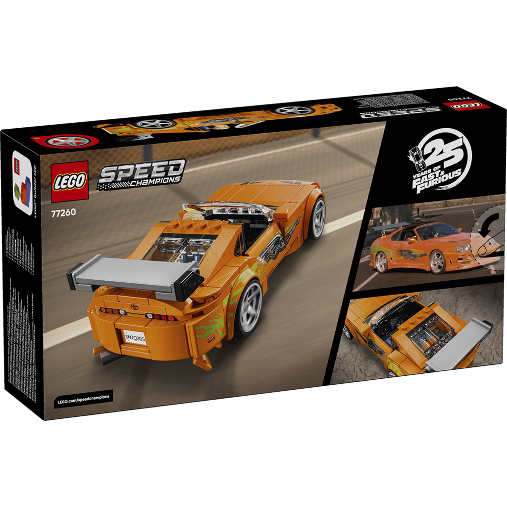 LEGO® Speed Champions: Szybcy i wściekli Toyota Supra MK4 (77860) kép 6