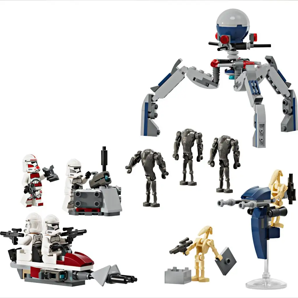 LEGO® Star Wars™: Zestaw bitewny żołnierz-klon™ i droid bojowy™ (75372) kép 2