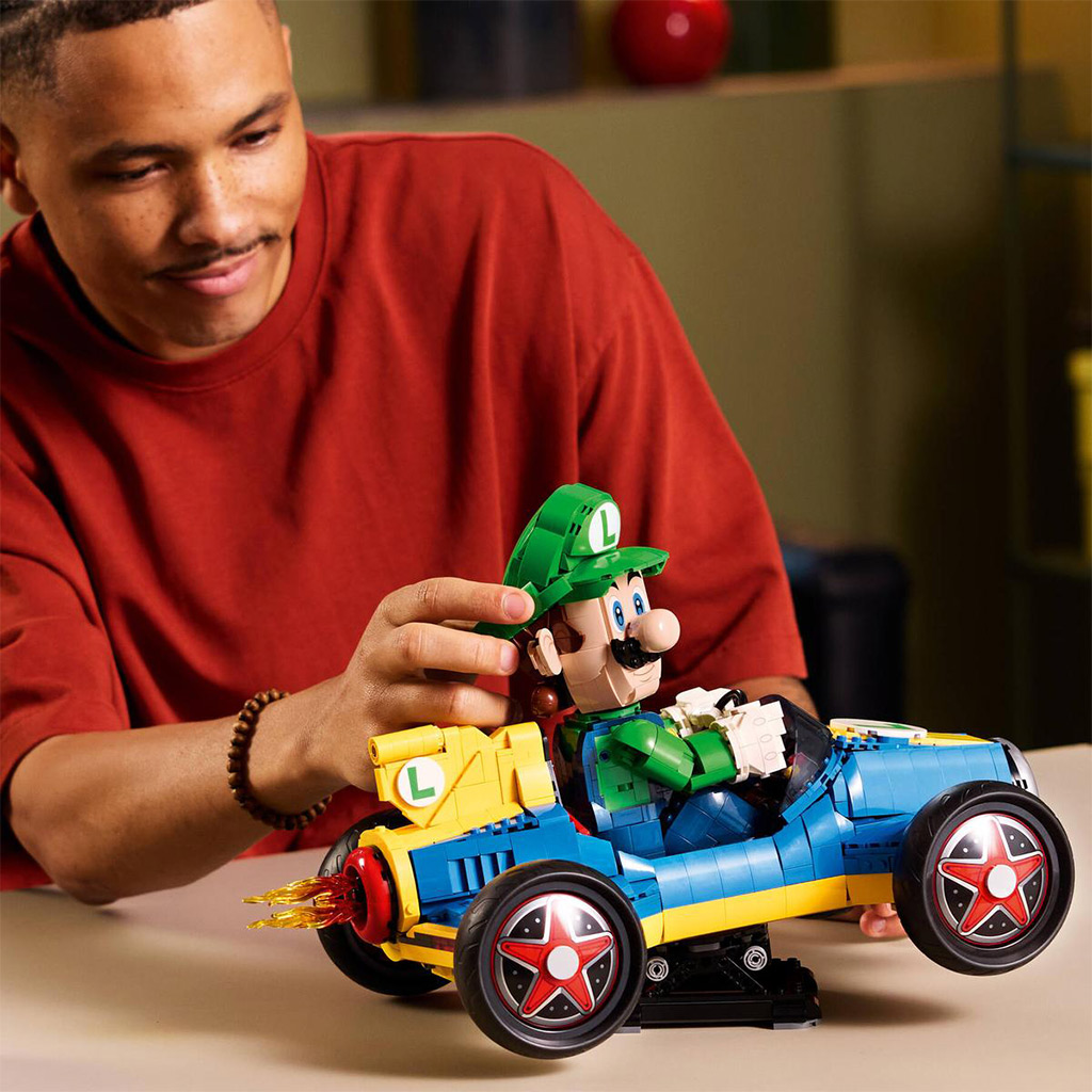 LEGO® Super Mario™: Mario Kart™ – Luigi i Mach 8 (720509 kép 5