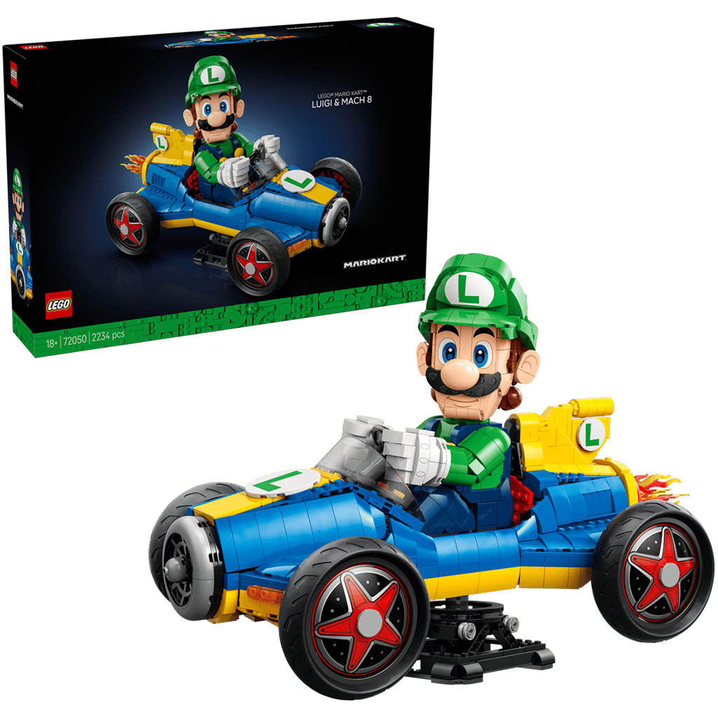 LEGO® Super Mario™: Mario Kart™ – Luigi i Mach 8 (720509 kép 1