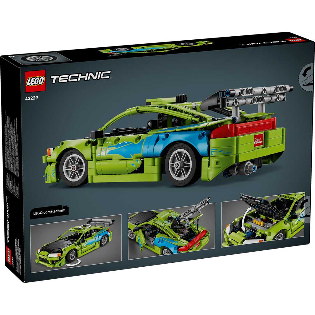 LEGO® Technic: Szybcy i wściekli Mitsubishi Eclipse samochód (42229) kép 8