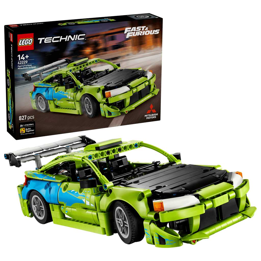 LEGO® Technic: Szybcy i wściekli Mitsubishi Eclipse samochód (42229) kép 1