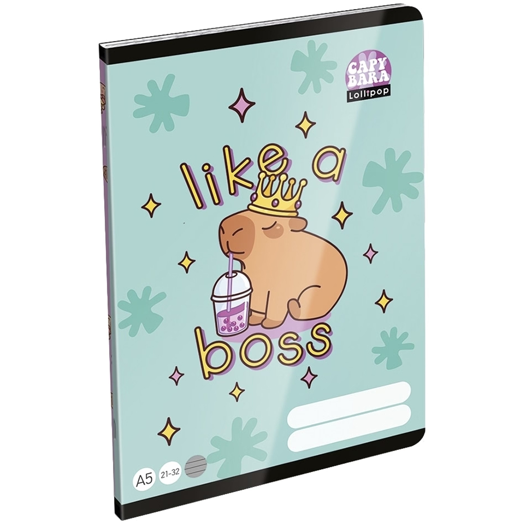 ICO: Lizzysuli Lollipop Capybara zeszyt liniowy dla 4. klasy A/5 21-32 kép 1
